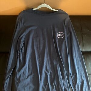Vineyard Vines Blue Long Sleeve Tee
